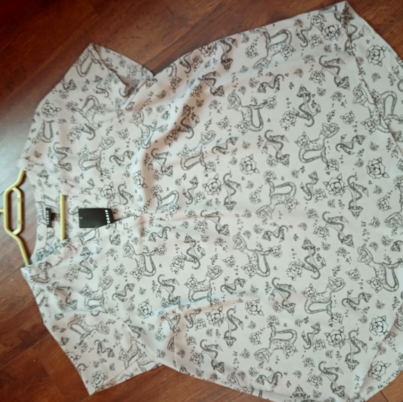 torrid Tops - Torrid NWT *mermaid* blouse. Size 00/14